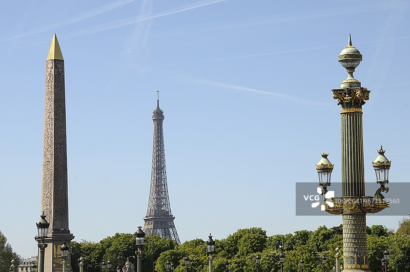 法国巴黎协和广场图片素材