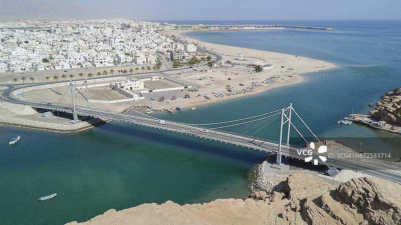 阿曼马斯喀特老城区景观图片素材