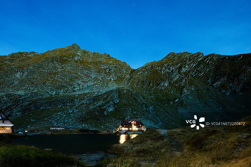 罗马尼亚巴莱亚湖图片素材