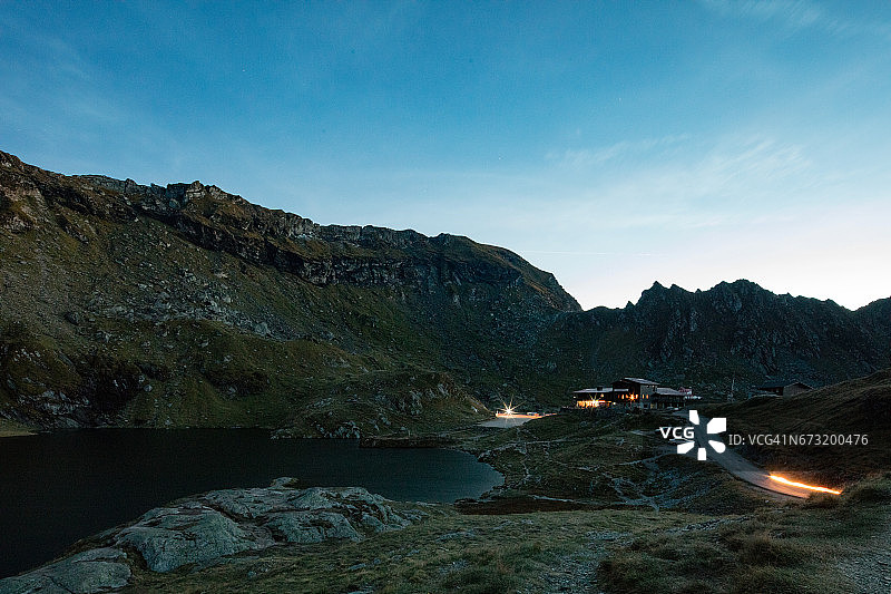 罗马尼亚巴莱亚湖图片素材