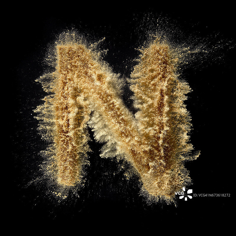 爆炸字母图片素材