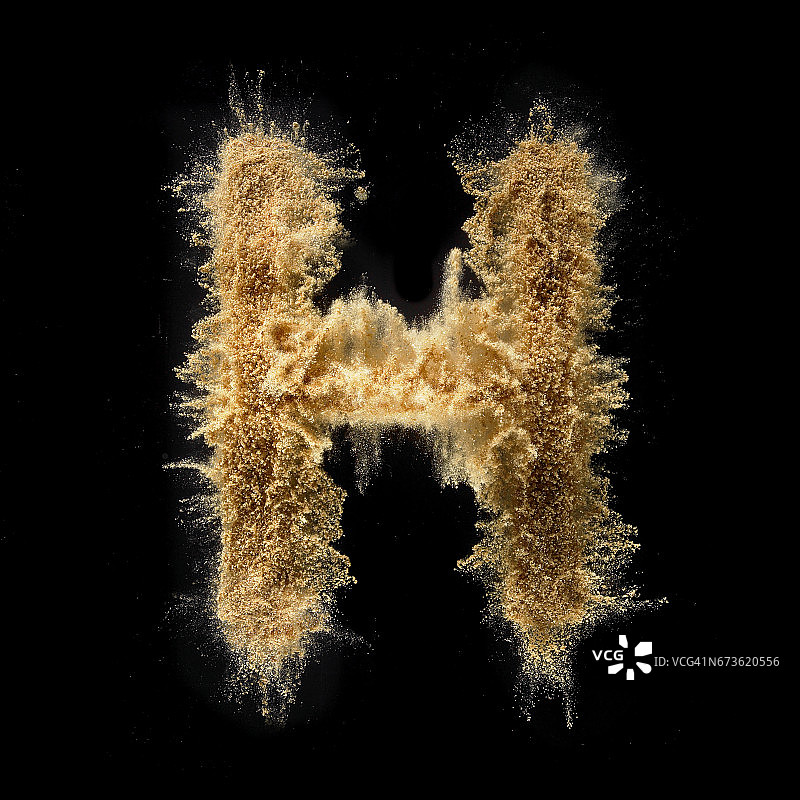 爆炸字母图片素材