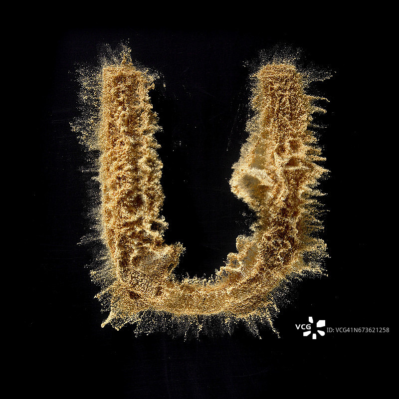 爆炸字母图片素材