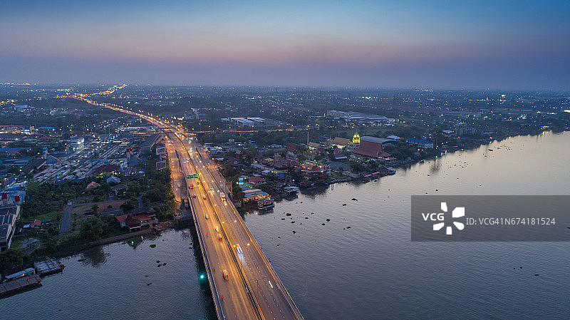 曼谷高架道路图片素材