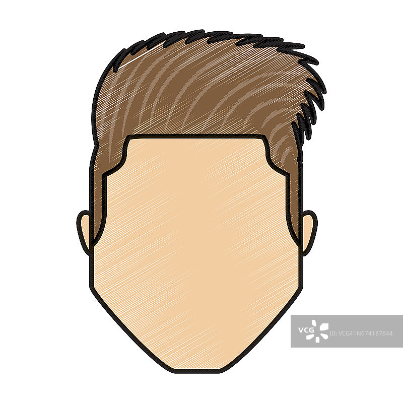 年轻男子头像图标图片素材