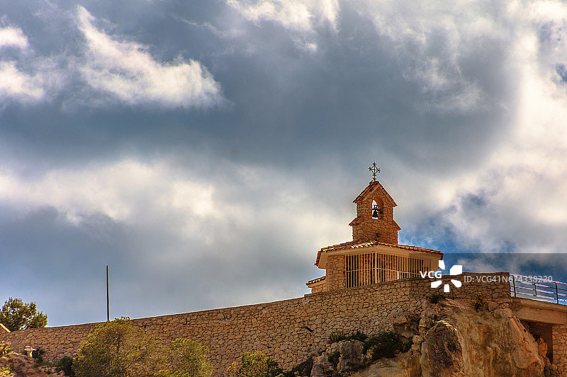 拉卡拉上空景观图片素材