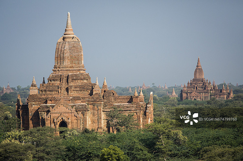 缅甸蒲甘的寺庙图片素材