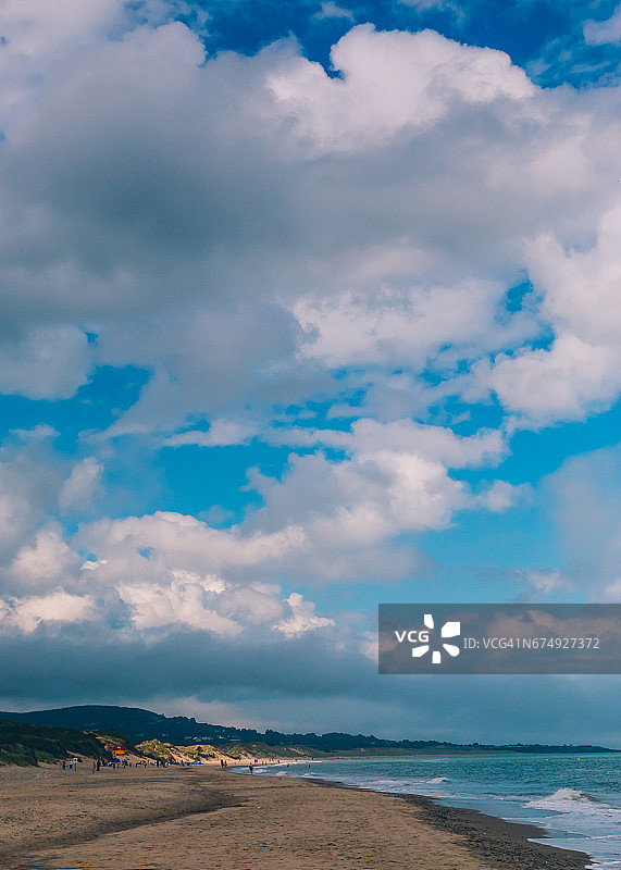 爱尔兰阳光明媚的东南部地区图片素材