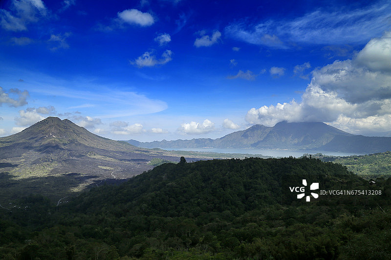 巴厘岛巴图尔火山图片素材