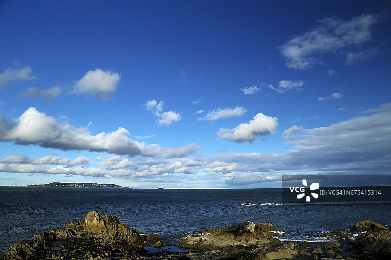 南都柏林海岸线图片素材