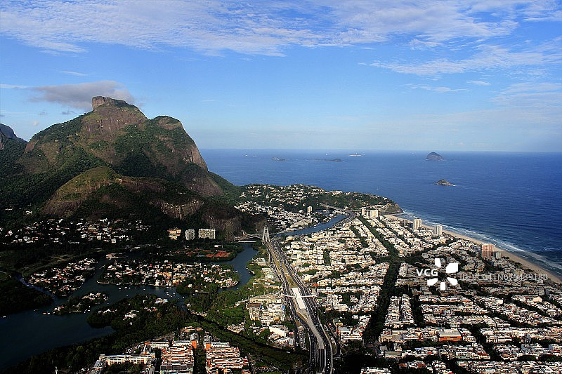 里约热内卢鸟瞰图片素材