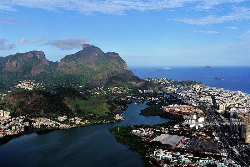 里约热内卢鸟瞰图片素材