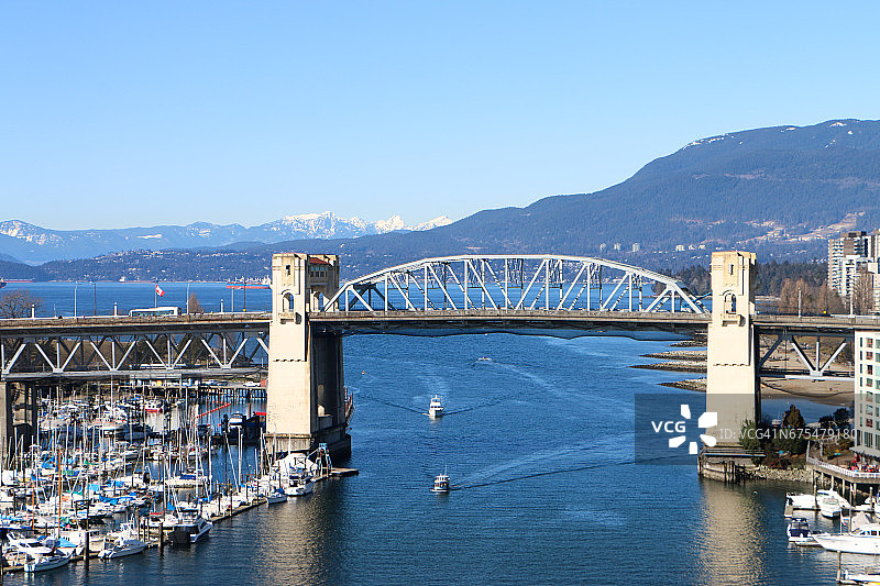 加拿大温哥华的布拉德桥图片素材