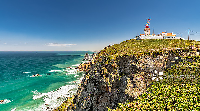 欧洲葡萄牙罗卡角灯塔图片素材