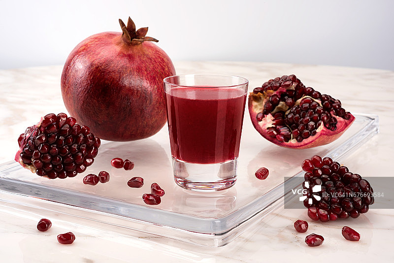 石榴汁图片素材
