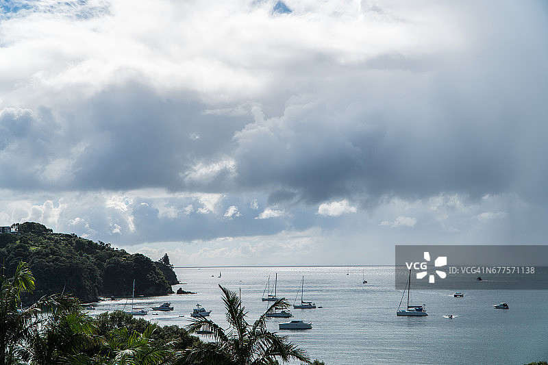 怀赫科岛海滨风光图片素材