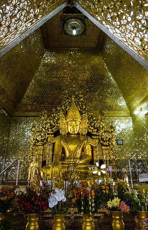 缅甸佛像图片素材