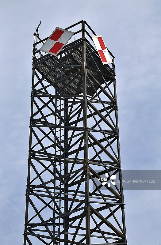 美国海岸警卫队航标塔图片素材