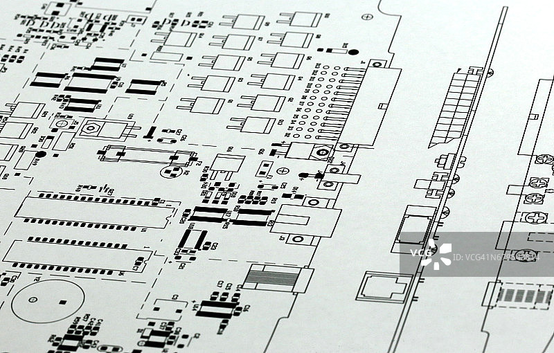 电气工程师原理图图片素材