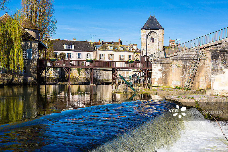 卢万河风光图片素材