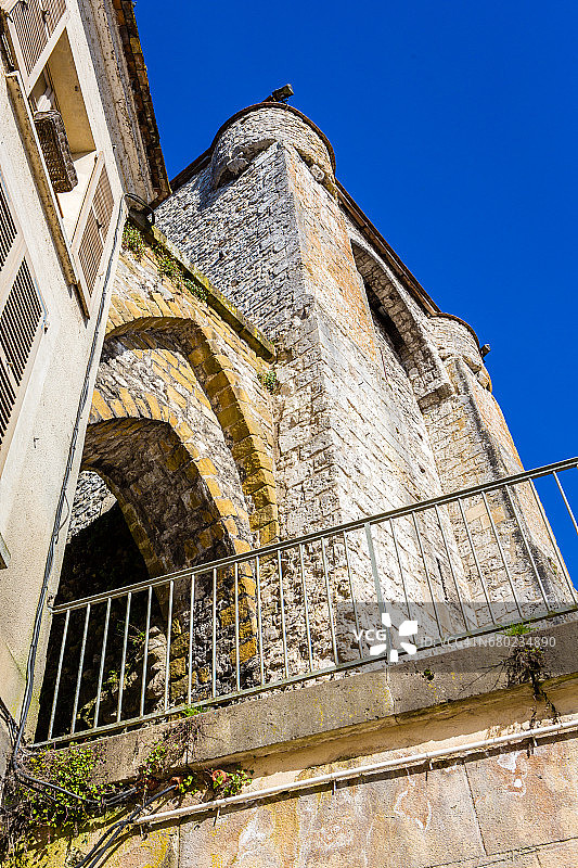 通往莫雷-卢万河畔莫雷的门图片素材