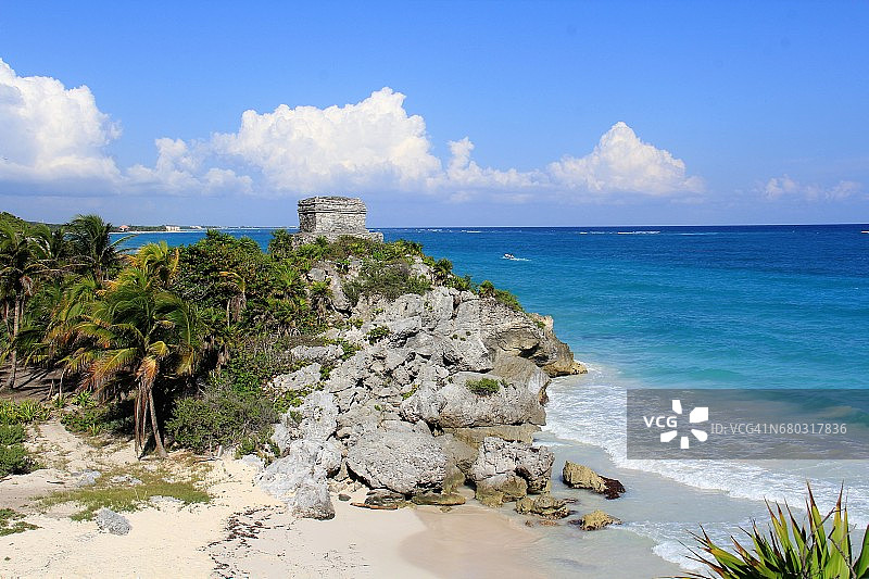 图卢姆遗址 - 墨西哥图片素材