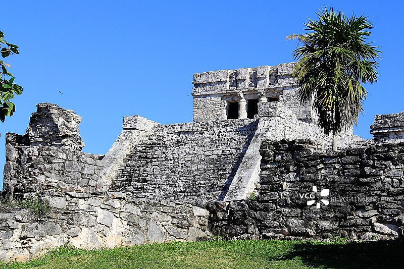 图卢姆遗址 - 墨西哥图片素材