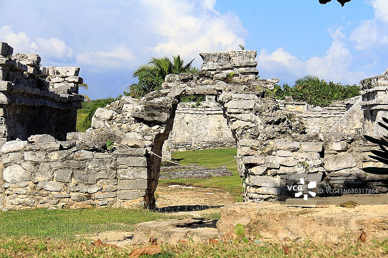 图卢姆遗址 - 墨西哥图片素材