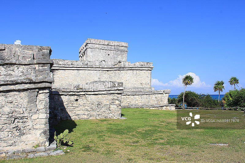 图卢姆遗址 - 墨西哥图片素材