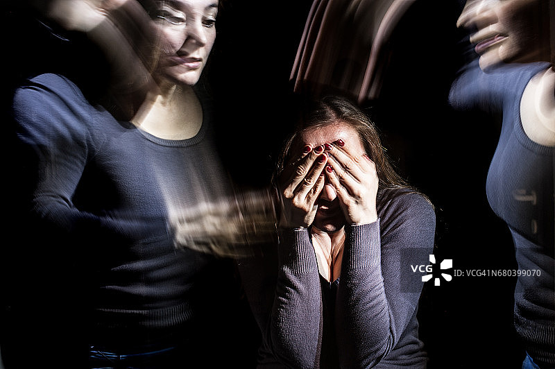 情感压力错觉图片素材