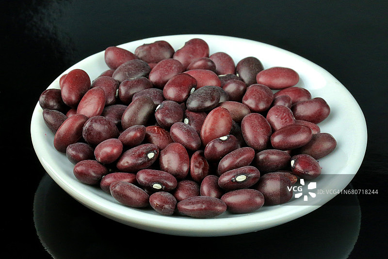 红辣椒豆（菜豆）样品图片素材