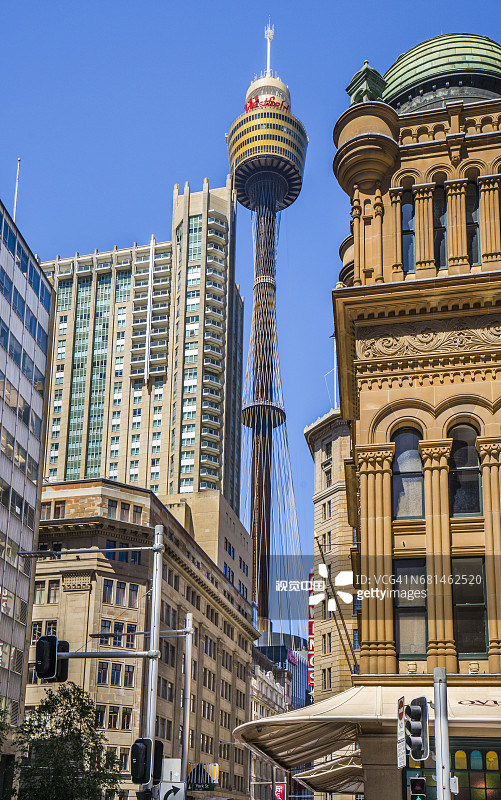 鼹鼠眼中的悉尼市场街图片素材