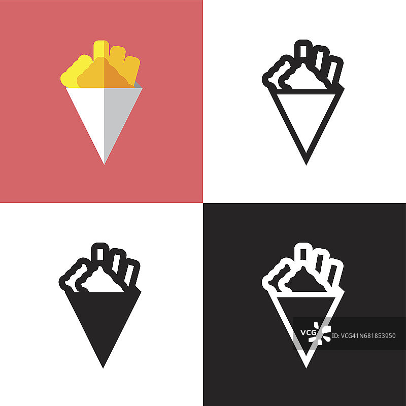 鱼和薯片图片素材