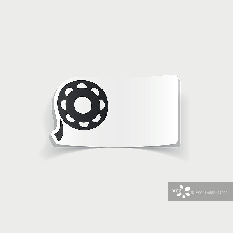 逼真设计元素：胶片图片素材