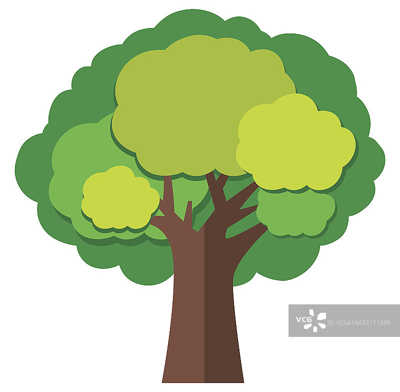 绿叶树木图片素材