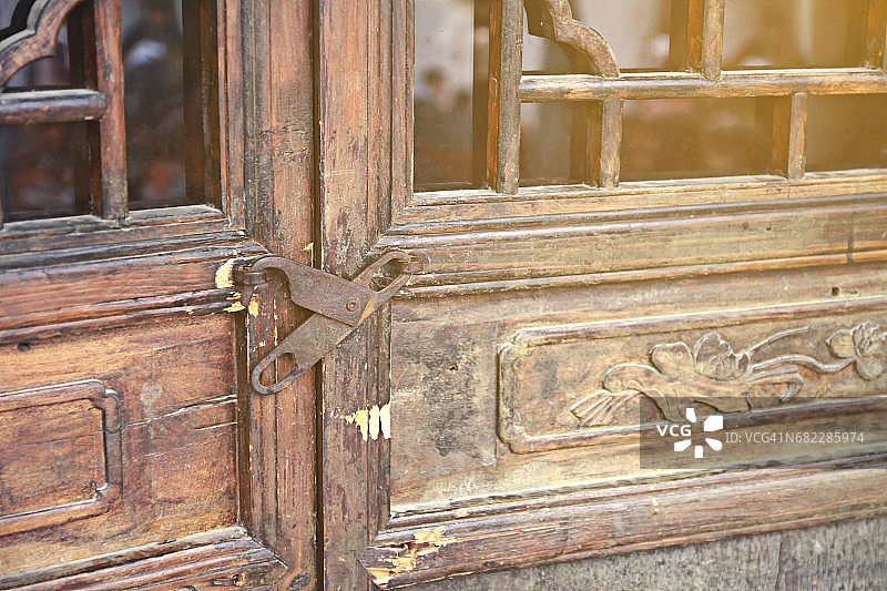 陕西旅游：西安袁家村的民俗风情图片素材