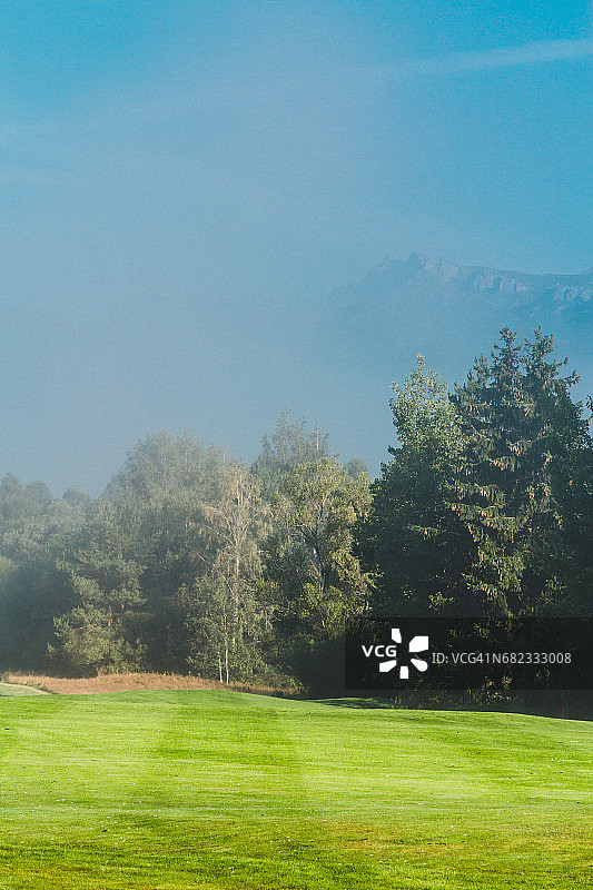 高塔特拉山脉的远景图片素材
