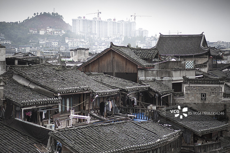 中国湖南凤凰古城图片素材