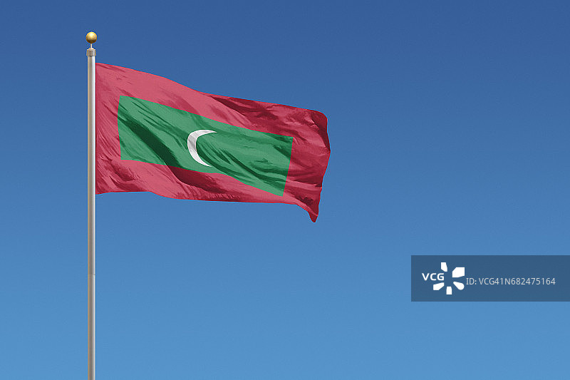 马尔代夫国旗图片素材