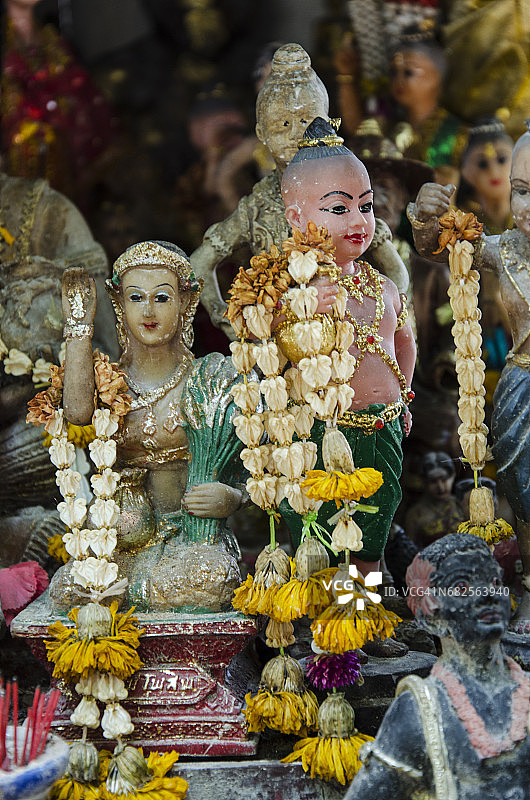 赛寺佛教神殿图片素材