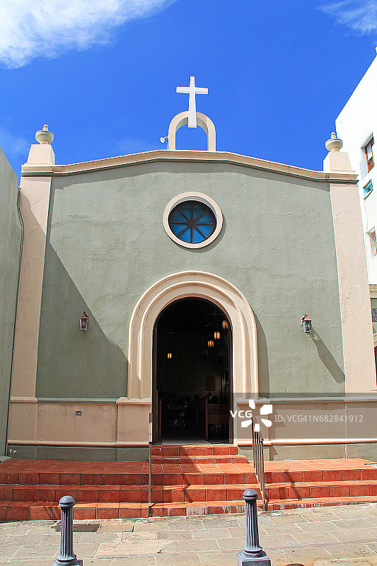 波多黎各旧圣胡安长老教会图片素材