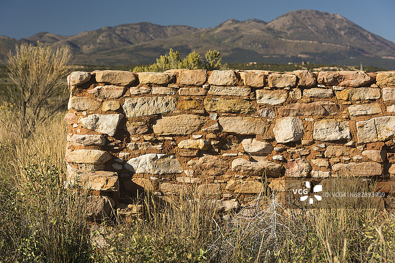 古普韦布洛考古遗址图片素材