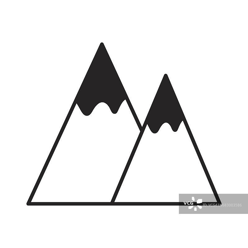 山景标志图片素材