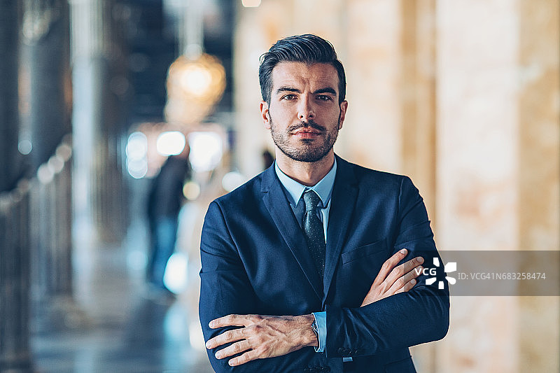 自信的商人图片素材