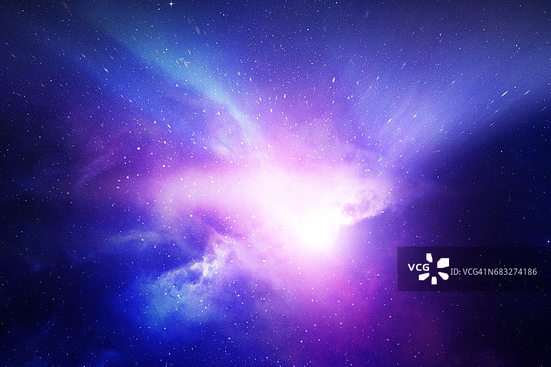 星云夜空图片素材