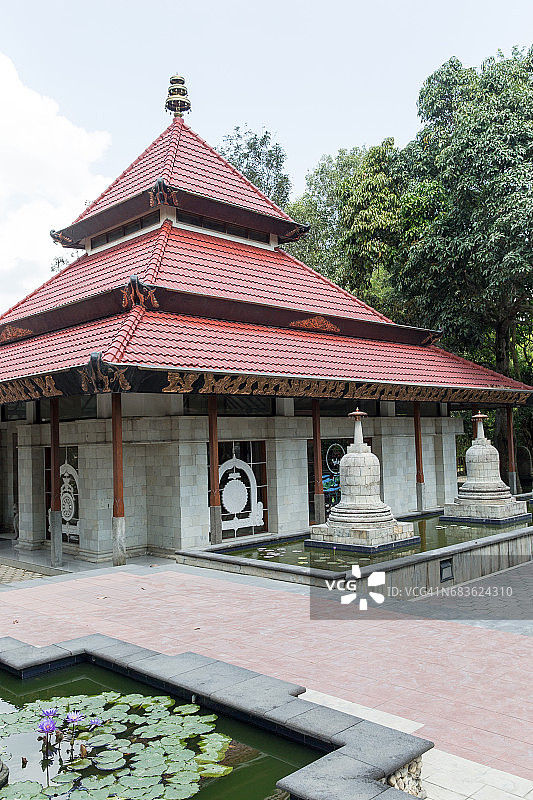 门杜特佛教寺院图片素材