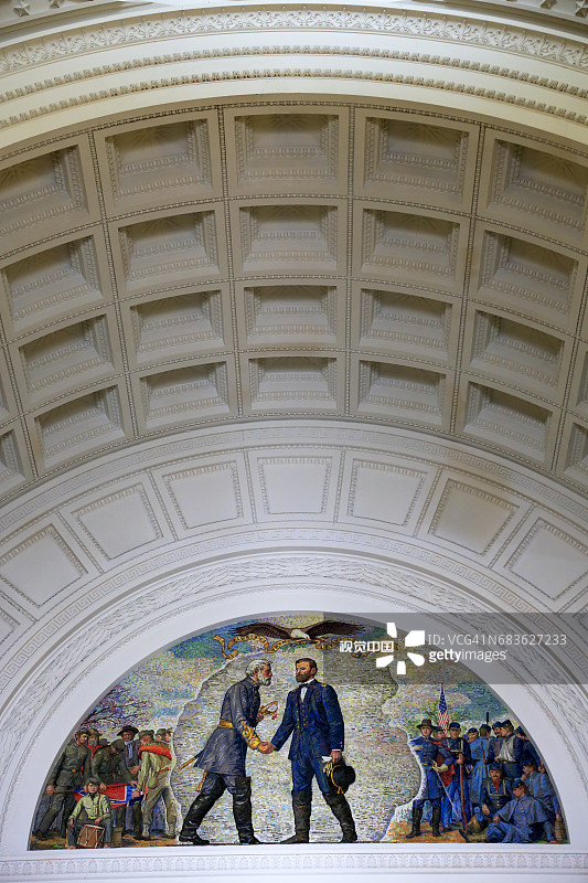 格兰特将军国家纪念堂内部景观图片素材