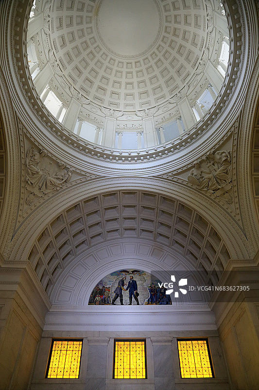 格兰特将军国家纪念堂内部景象图片素材
