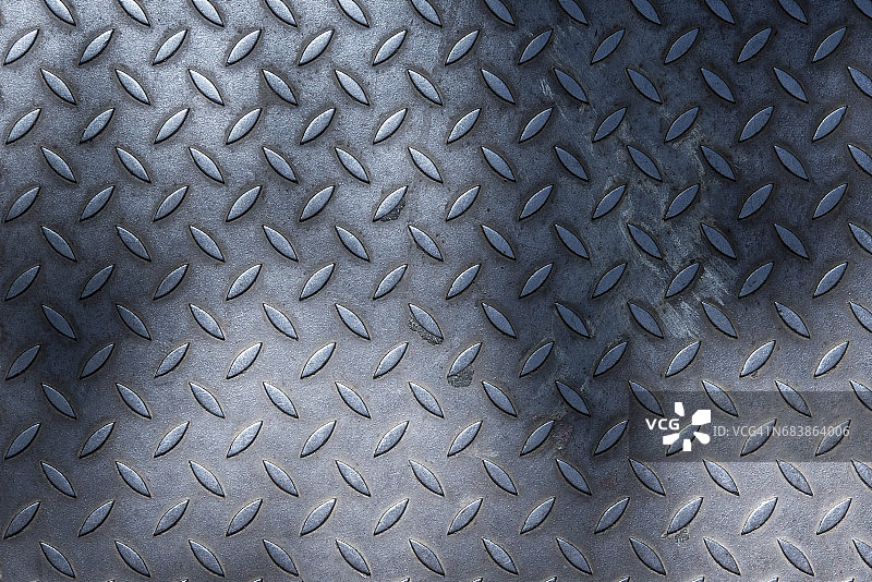 风化的菱形钢板图片素材