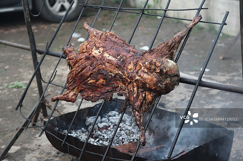 内蒙古烤全羊图片素材